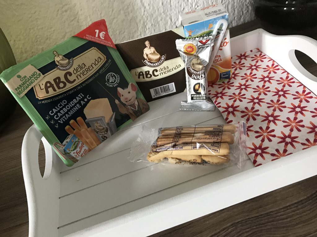 ABC della merenda Parmareggio